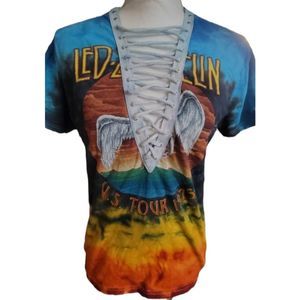 Led Zeppelin Tye Dye Customized Tee